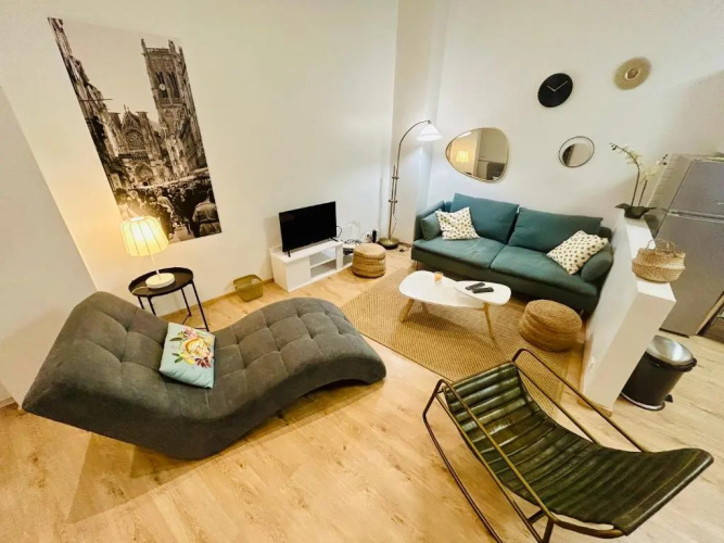 Grand Appartement, 3 Chambres, Centre de Dieppe