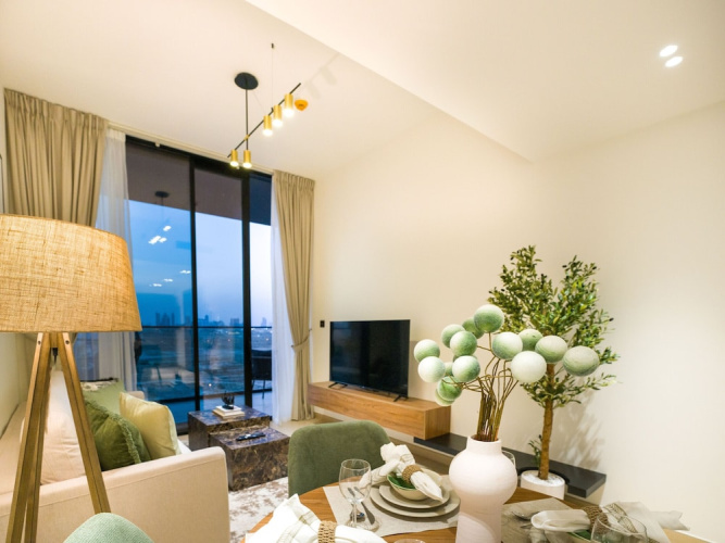 Easygo- Stylish 1bdr Binghatti Corner