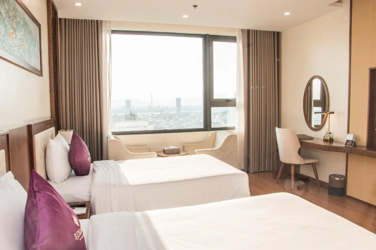 Deluxe Twin room with city view