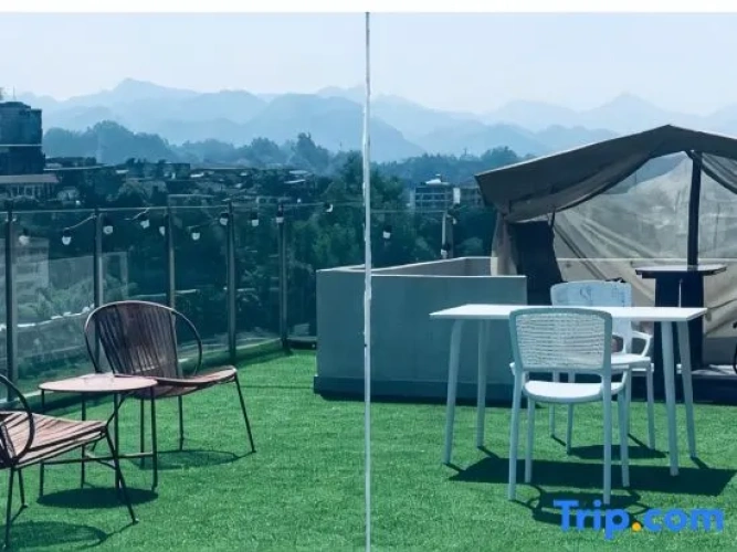 Outside