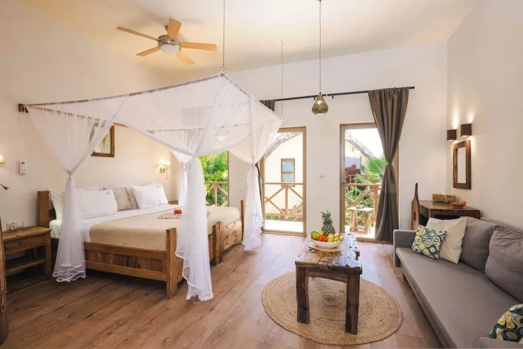 Deluxe Double Suite with balcony and with ocean view