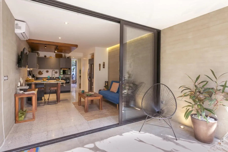 Apartment with private plunge pool at Madara Tulum