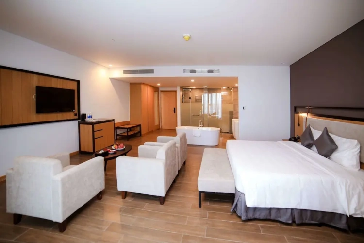 Deluxe Twin room with city view