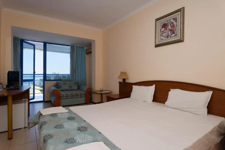 Standard Double room with balcony and with sea view