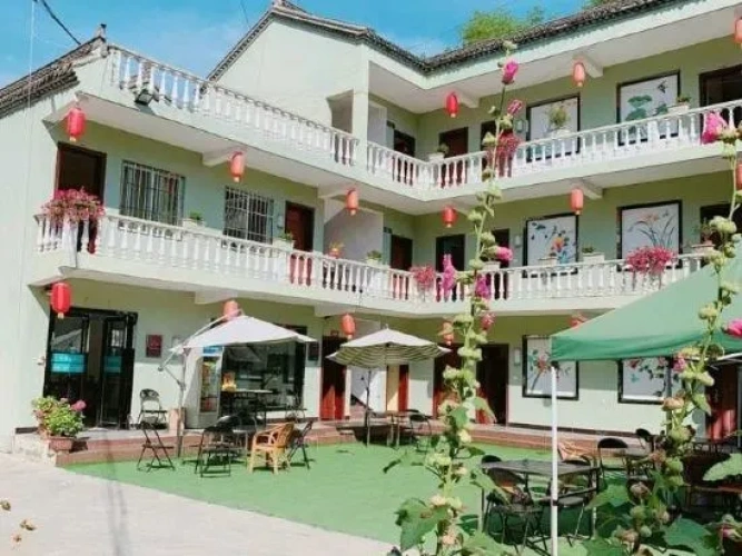 Outside
