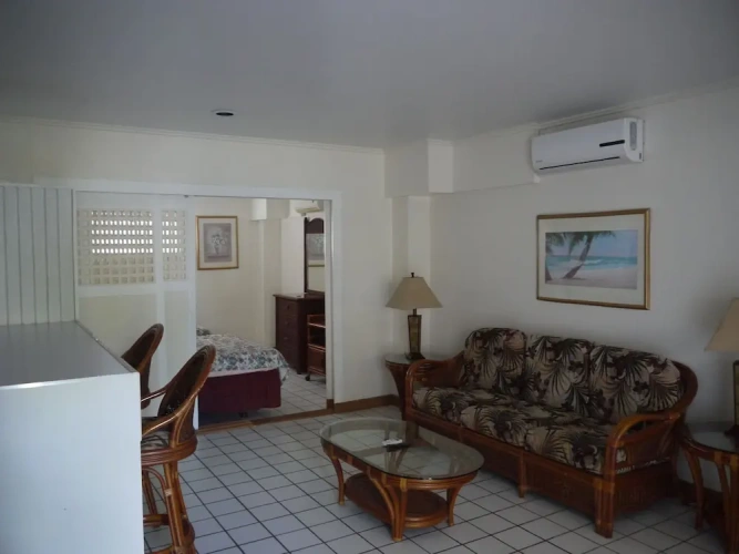 Standard Twin room with balcony and with garden view