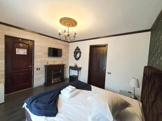Deluxe Double room with balcony and with view