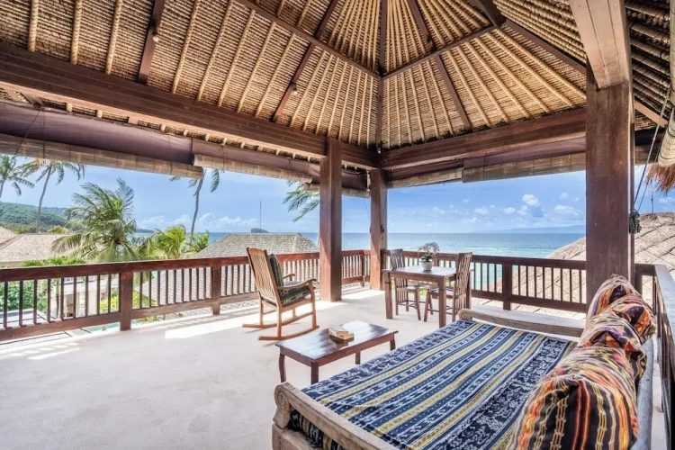 Luxury Double room with balcony and with ocean view