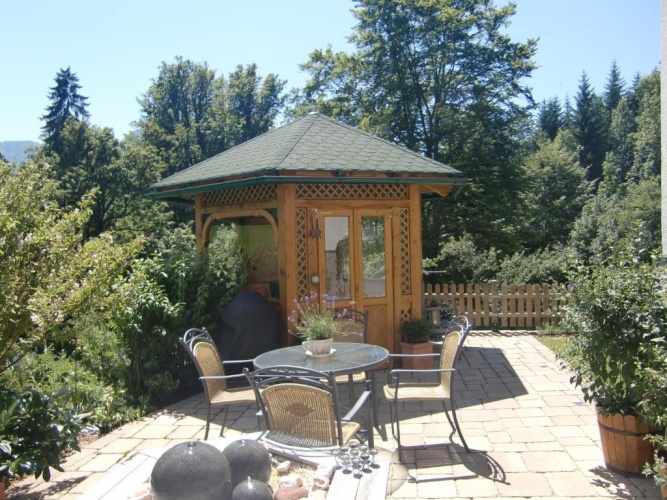 Outside