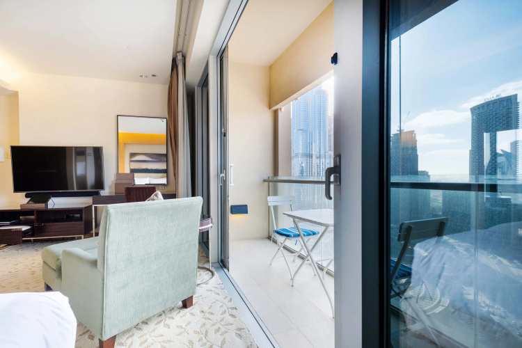 Studio with a view at The Address Dubai Mall