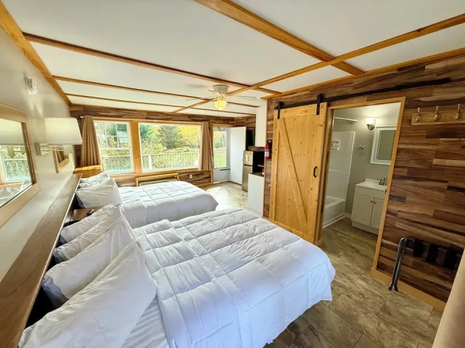 Standard Quadruple room with park view