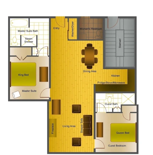 2 Bedrooms Standard room