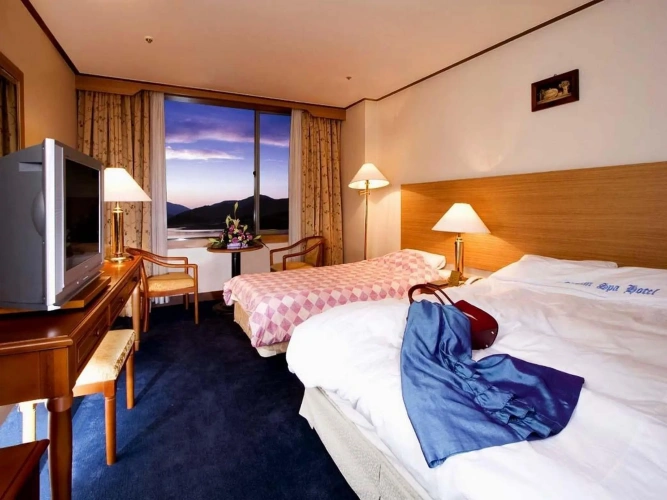 Standard Twin room with lake view