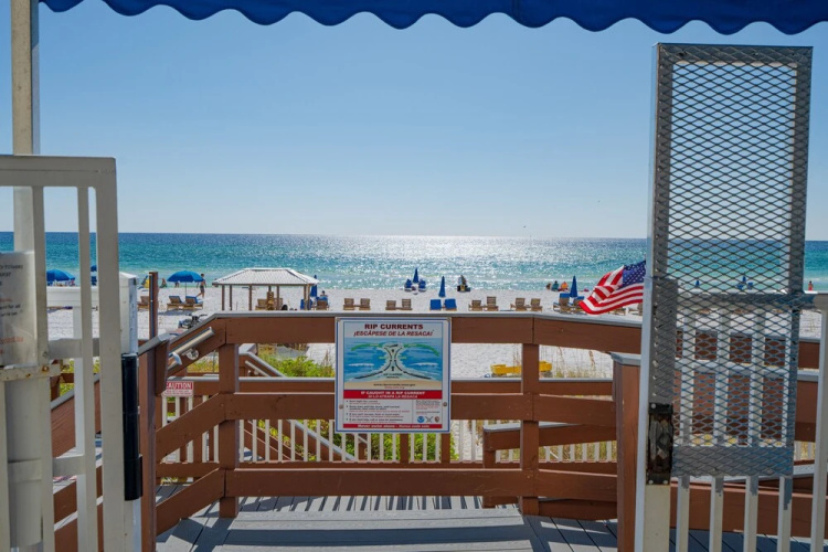 Steps to the Sand