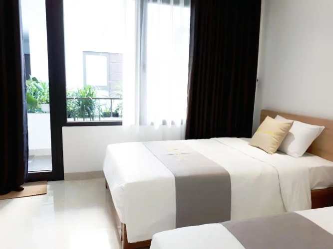 Superior Twin room with garden view