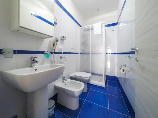 Economy room with balcony and with partial sea view