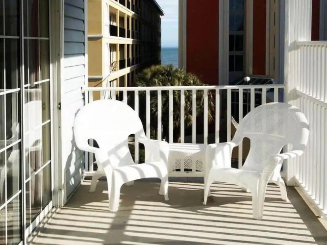 Villa with balcony