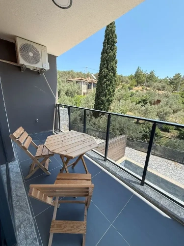 Deluxe Double room with balcony and with sea view