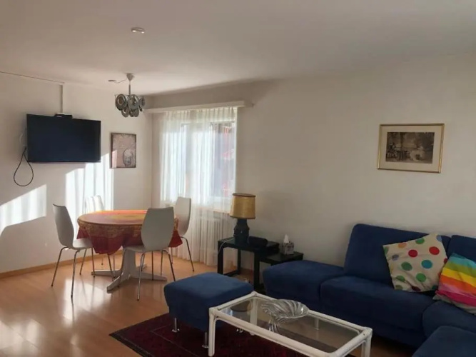 Near ski slopes 2 bedrooms apartment with balcony