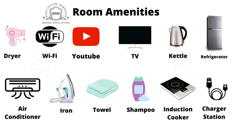 Guest rooms