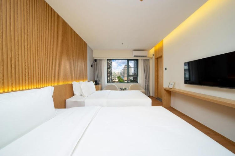 Standard Twin room with city view