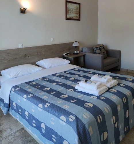 Standard Double room with balcony and with partial sea view