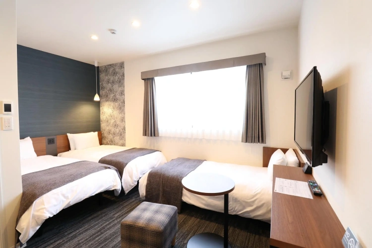 With sofa bed Twin room