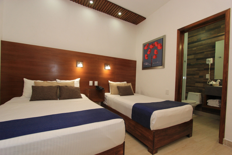 Hotel Del Carmen en el centro de Tuxtla Gutiérrez