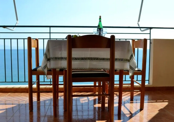 Standard Double room with balcony and with sea view