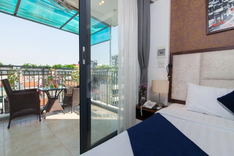 Deluxe Double room with view