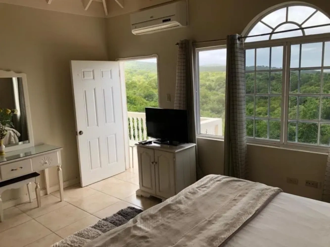 Standard Double room with balcony and with view