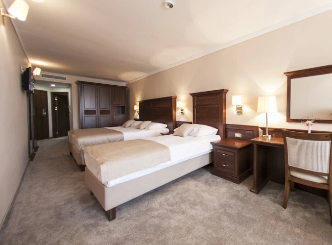 Standard Triple room with balcony and with sea view