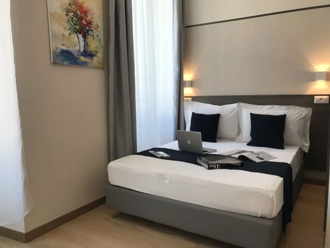 Standard Double room with balcony and with street view
