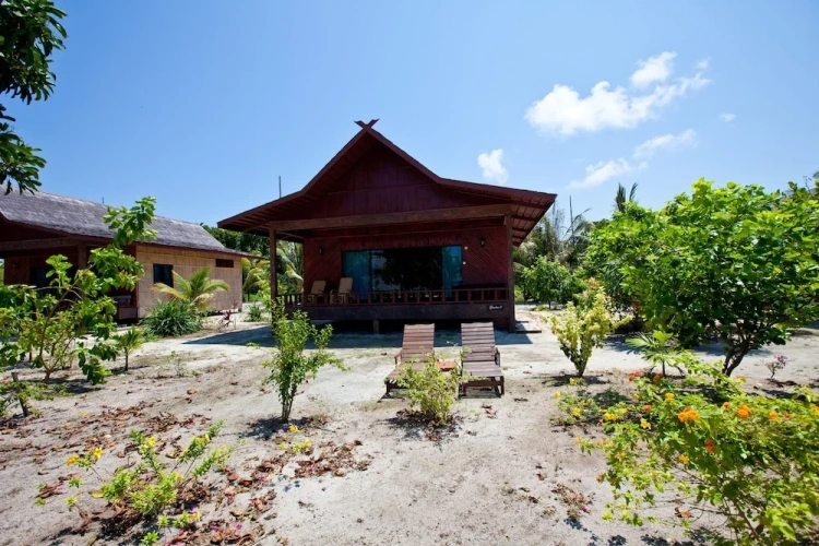 Double Villa with balcony and with garden view