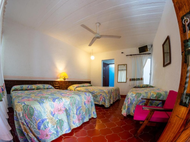 Standard Family room with balcony and with view