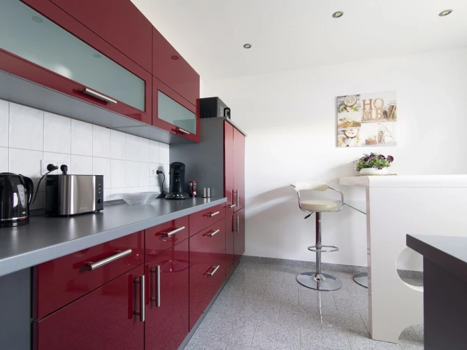 Business Apartment with garden view