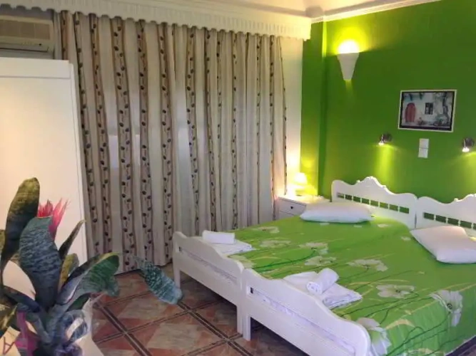 Standard Quadruple room with balcony and with view