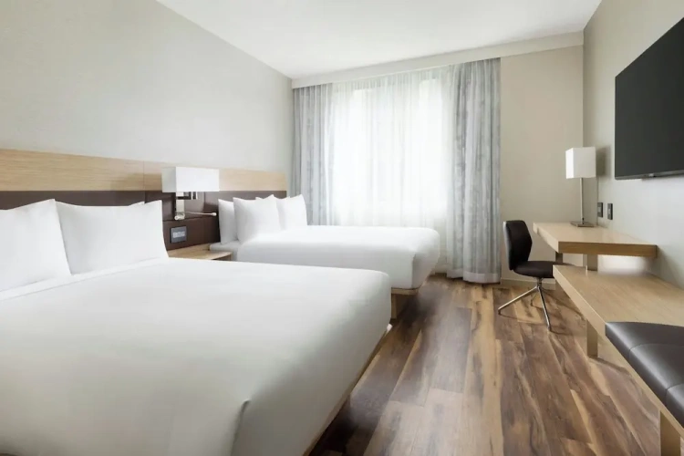 Standard Quadruple room with city view