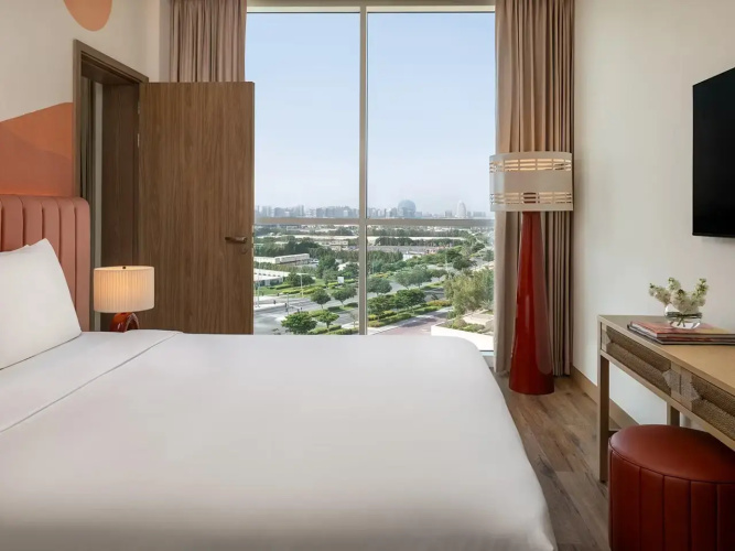 Double Family Suite with pool view