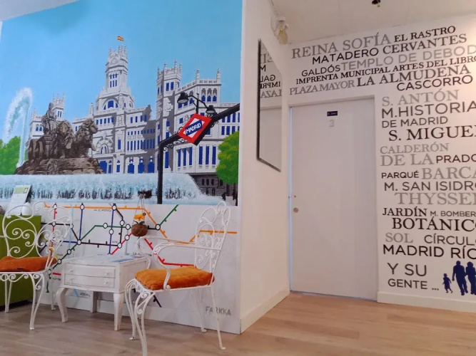 Éxito en Madrid
