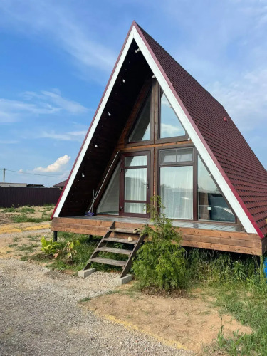 Фотография номера Коттеджа А-фрейм с 1 спальней Салтыковские бани - Мир пара