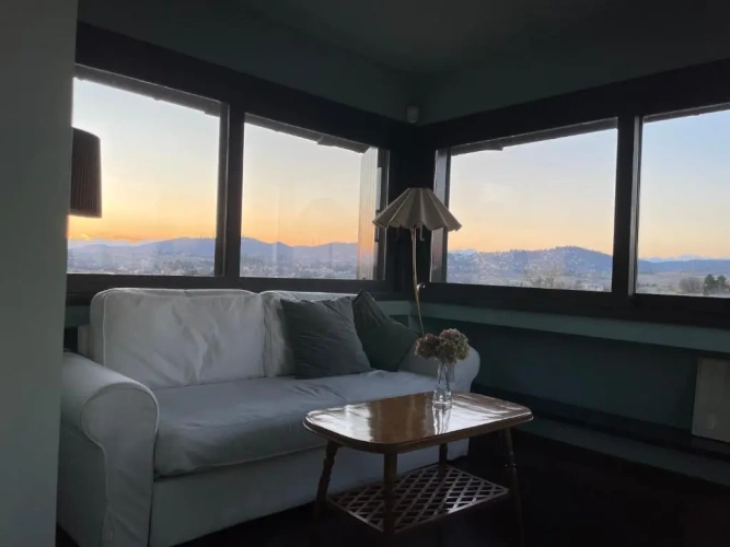 Standard Double room with balcony and with view