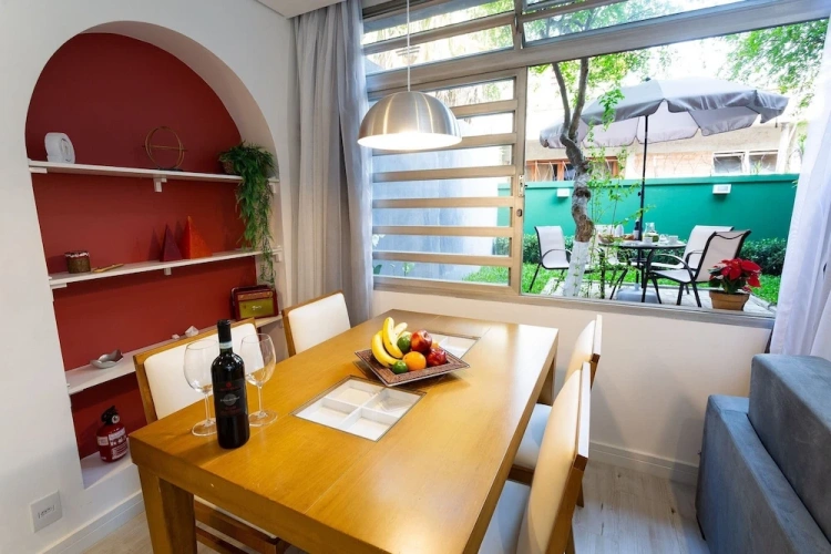 Villa with balcony