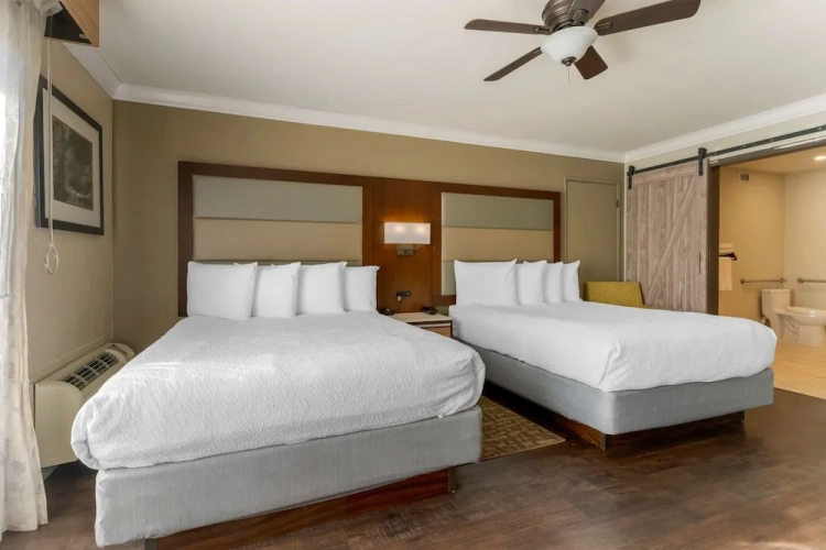 Quadruple Family Suite with balcony
