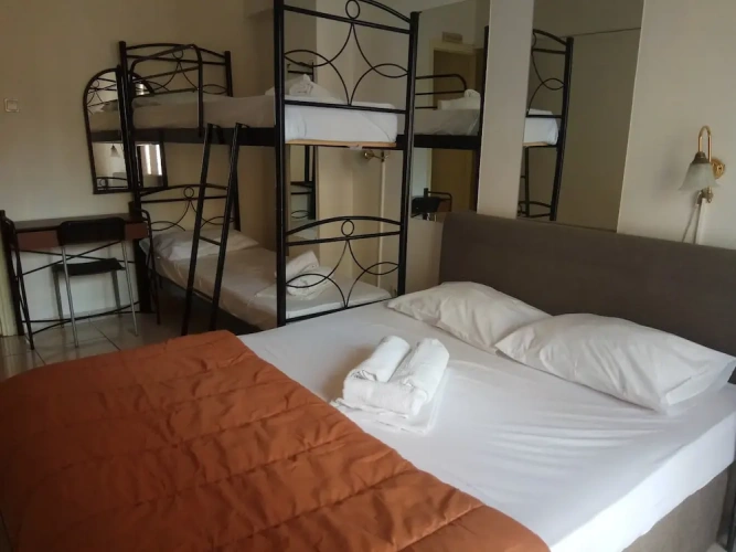 Standard Quadruple room with balcony