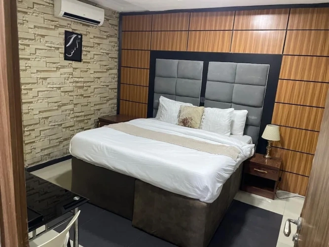 Family Suite with balcony and with courtyard view