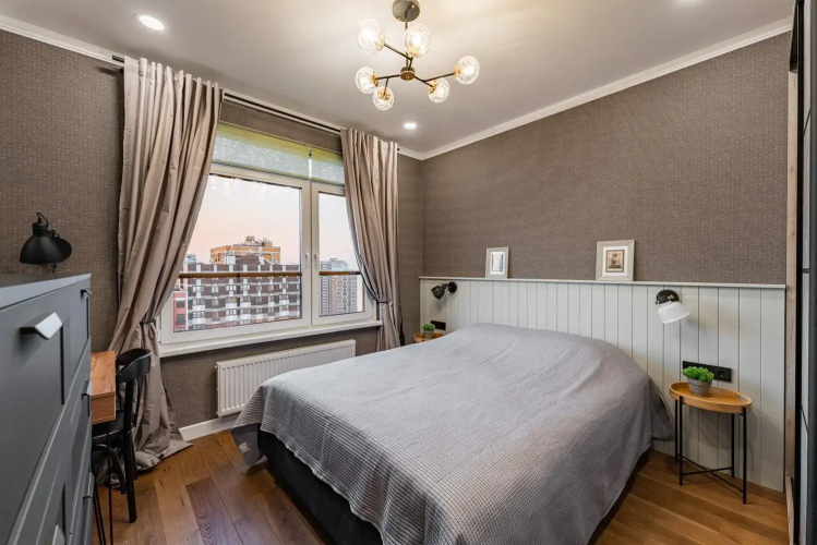 Фотография номера квартиры Апартаменты ApartPro Deluxe на улице Авиаторов