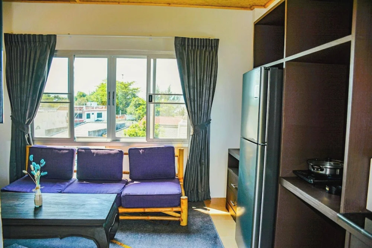 Modern Rustic Seaview 1 Bedroom Retreat With Free Coworking