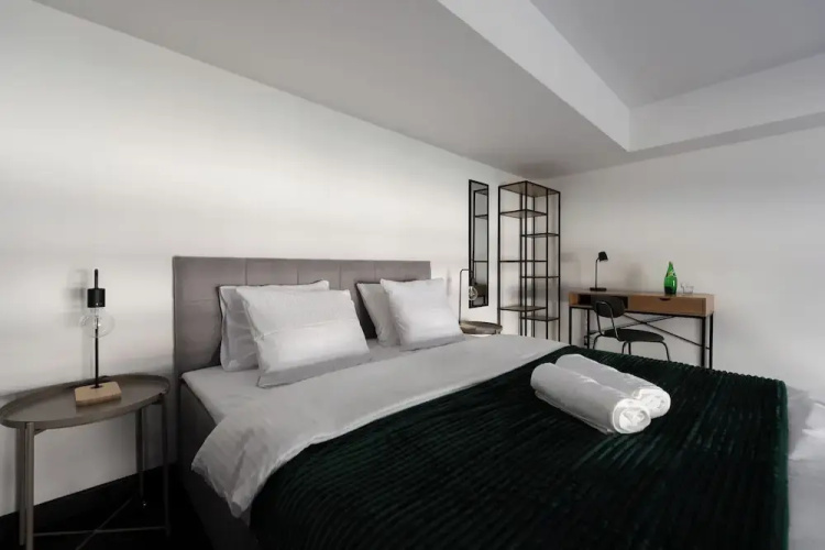 Comfy loft with balcony