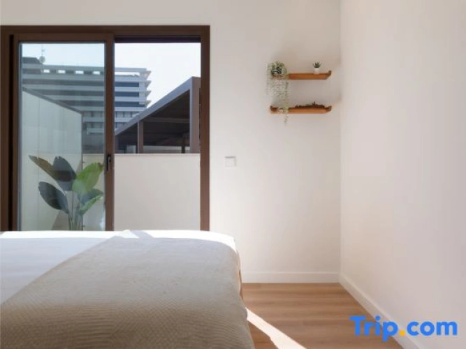 Premium Double Apartment with pool view